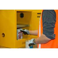 Flammable Storage Cabinet, 4 gal., 1 Door, 17" W x 22" H x 18" D SGU584 | Ontario Packaging