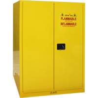 Armoire pour produits inflammables, 90 gal., 2 Porte(s), 43" La x 66" h x 34" p SGU586 | Ontario Packaging