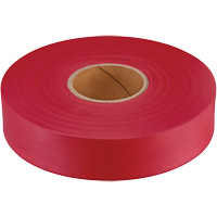 Empire Flagging Tape, 1" W x 600' L, Fluorescent Red SGU743 | Ontario Packaging