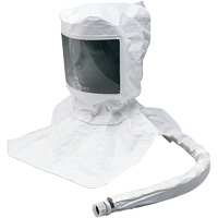 Replacement Tyvek<sup>®</sup> Maintenance Free Hood Assembly with Suspension, Universal, Soft Top, Single Shroud SGU785 | Ontario Packaging