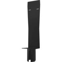 Dispenser Holder for Crowd Control Post, Black Ontario Packaging