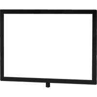 Heavy-Duty Horizontal Sign Holder for Classic Posts, Black Ontario Packaging