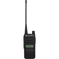 CP100 Series Two-Way Radio, UHF Radio Band, 160 Channels, 250000 sq. ft. Range Ontario Packaging