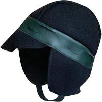 Coiffe d'hiver pour casque de sécurité, Doublure en Mouton, Taille unique, Bleu marine SGV311 | Ontario Packaging