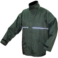 Journeyman Waterproof Jacket, Nylon, Medium, Green SGV462 | Ontario Packaging