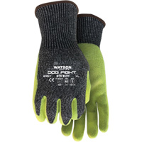 Stealth Dog Fight Cut Resistant Gloves, Size Medium, Nitrile Coated, Glass Fibre/HPPE/Nylon/Stainless Steel Shell, ASTM ANSI Level A5 Ontario Packaging