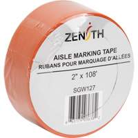 Aisle Marking Tape, 2" x 108', PVC, Orange SGW127 | Ontario Packaging
