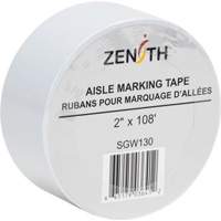 Aisle Marking Tape, 2" x 108', PVC, White SGW130 | Ontario Packaging