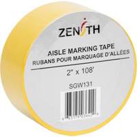 Aisle Marking Tape, 2" x 108', PVC, Yellow SGW131 | Ontario Packaging