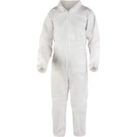 Premium Coveralls, Small, White, Microporous Ontario Packaging