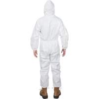 Premium Hooded Coveralls, 2X-Large, White, Microporous SGW461 | Ontario Packaging
