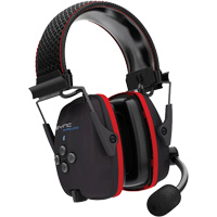 Wireless Hearing Protector Earmuffs with Bluetooth&reg; Audio, Headband Style, 25 dB Ontario Packaging