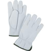 Premium Driver's Gloves, Large, Grain Goatskin Palm SGW787 | Ontario Packaging