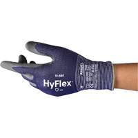 Gants r&eacute;sistants aux coupures HyFlex 11-561, Taille 5, Calibre 15, Rev&ecirc;tement Nitrile, Enveloppe en Intercept, EN 388 niveau C Ontario Packaging