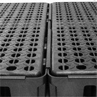 Black Diamond Low Profile Spill Pallet, 25.5 US gal. Spill Capacity, 49" x 24" x 6.5" Ontario Packaging