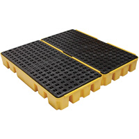 Low Profile Spill Pallet, 51 US gal. Spill Capacity, 49" x 48" x 6.5" Ontario Packaging