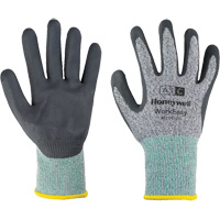 WorkEasy Cut Protective Gloves, Size 6/X-Small, 13 Gauge, Foam Nitrile Coated, HPPE/Glass Fibre Shell, ASTM ANSI Level A3/EN 388 Level C Ontario Packaging