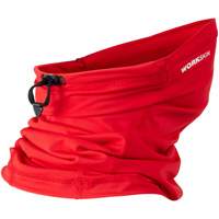 Workskin Neck Gaiter, Red, Polyester Ontario Packaging