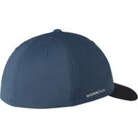 Workskin Fitted Hat, Blue, Poly-Cotton Ontario Packaging