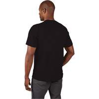 Hybrid Work Tee Shirt, Men's, Small, Black Ontario Packaging
