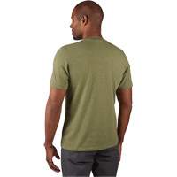 Hybrid Work Tee Shirt, Men's, Small, Green Ontario Packaging