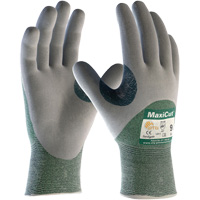 ATG MaxiCut&reg; Engineered Yarn Cut Resistant Gloves, Size Large, 15 Gauge, Nitrile Coated, Engineered Yarn Shell, ASTM ANSI Level A2/EN 388 Level 3/EN 388 Level B Ontario Packaging
