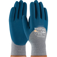 ATG MaxiFlex&reg; Comfort Seamless Knit Gloves, Large, Nitrile Coating, 15 Gauge, Nylon Shell Ontario Packaging