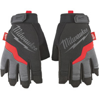 Performance Fingerless Gloves, Synthetic Palm, Size Small SGZ924 | Ontario Packaging