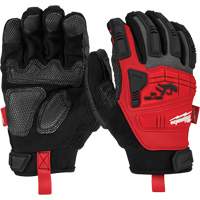 Impact Demolition Gloves, Small, Grain Leather Palm SGZ925 | Ontario Packaging