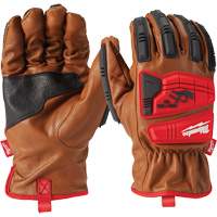 Goatskin Impact Gloves, Small, Grain Leather Palm SGZ930 | Ontario Packaging