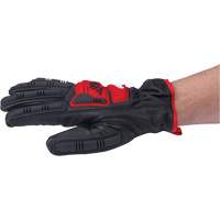 Goatskin Impact Gloves, Small, Grain Leather Palm SGZ935 | Ontario Packaging