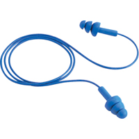 E-A-R™ Ultrafit™ Premolded Earplugs, Corded, One-Size, Bulk - Polybag, NRR 25 dB NRR dB SH113 | Ontario Packaging