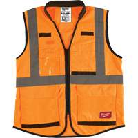 Performance Safety Vest, High Visibility Orange, 4X-Large/5X-Large Ontario Packaging