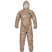 Coveralls, ChemMax 4 Plus, Large, Brown Ontario Packaging