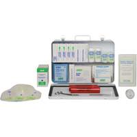First Aid Kit, CSA Type 2 Low-Risk Environment, Metal Box SHA802 | Ontario Packaging