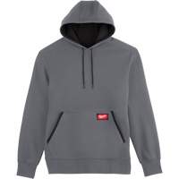 Midweight Pullover Hoodie, Men's, Small, Grey SHA962 | Ontario Packaging