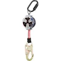 Dynamic Small Snap Hook Self-Retracting Lifeline, 6', Polyester, Swivel Ontario Packaging