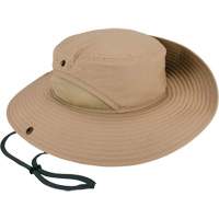 Chapeau l&eacute;ger de forestier Chill-Its 8936 avec panneau en maille, Khaki Ontario Packaging