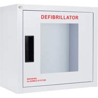 Standard Large AED Cabinet with Alarm, Zoll AED Plus<sup>®</sup>/Zoll AED 3™/Cardio-Science/Physio-Control For, Non-Medical SHC001 | Ontario Packaging