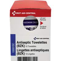 SmartCompliance<sup>®</sup> Refill Benzalkonium Chloride First Aid Treatment, Towelette, Antiseptic SHC029 | Ontario Packaging