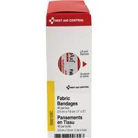 SmartCompliance<sup>®</sup> Refill Adhesive Bandages, Rectangular/Square, 3", Fabric, Non-Sterile SHC039 | Ontario Packaging