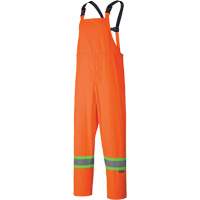 5598 Combinaison de pluie imperm&eacute;able et l&eacute;g&egrave;re, Polyester/PVC, Petit, Orange haute visibilit&eacute; Ontario Packaging