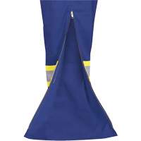 7706 Combinaison ignifuge FR-Tech avec fermetures &agrave; glissi&egrave;re aux jambes, Taille 36, Bleu royal, 9,7 cal/cm² Ontario Packaging