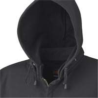 337 Flame-Resistant Zip Style Hoodie, Men's, X-Small, Black, 22 cal/cm² Ontario Packaging