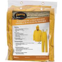 577 V&ecirc;tements imperm&eacute;ables 3 morceaux, Polyester/PVC, 6T-Grand, Jaune Ontario Packaging