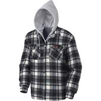 415BG Quilted Hooded Shirt, Men's, X-Small, Multi-Colour Ontario Packaging