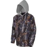 415CM Quilted Hooded Shirt, Men's, X-Small, Multi-Colour Ontario Packaging