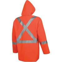 576J High-Visibility FR Rain Jacket, Small, High Visibility Orange Ontario Packaging