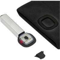 5678 Knit Toque with LED Headlight, Fleece Lining, One Size, Black Ontario Packaging