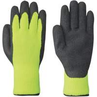 5322 High-Visibility Seamless Knit Gloves, Medium, Latex Coating Ontario Packaging